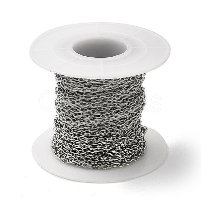Tarnish Resistant 316 Surgical Stainless Steel Cable Chains CHS-E012-05P-1