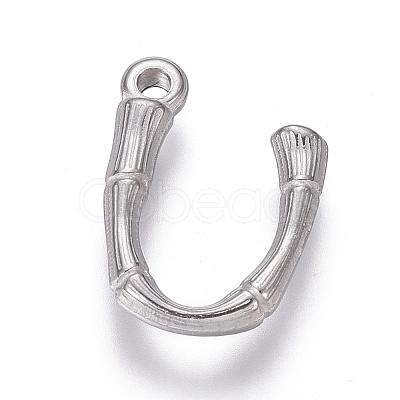 Tarnish Resistant 304 Stainless Steel Pendants STAS-G214-38P-U-1
