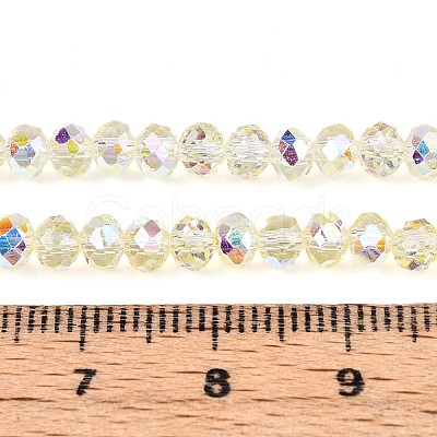 Transparent Glass Beads Strands EGLA-N016-6mm-05-1