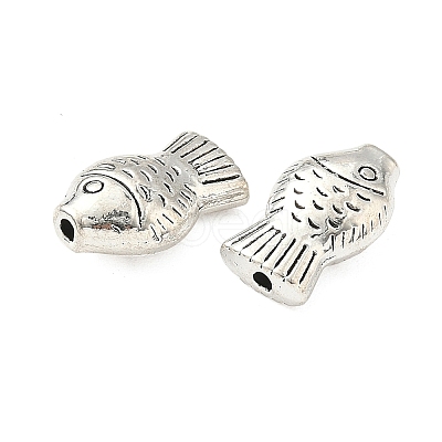 Tibetan Style Alloy Beads TIBEB-L008-01E-AS-1