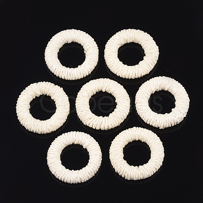 Handmade Woven Linking Rings WOVE-T006-125A-1