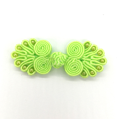 Handmade Chinese Frogs Knots Buttons Sets BUTT-WH0014-29O-1