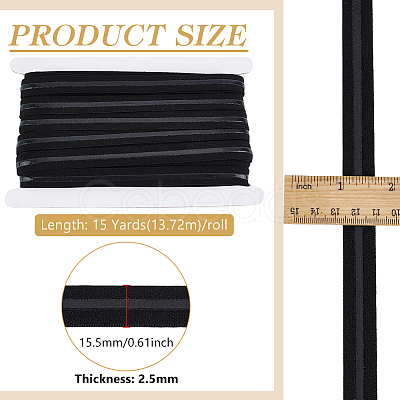 15 Yards Flat Nylon Thickened Non-Slip Wide Elastic Band EC-BC0001-59-1