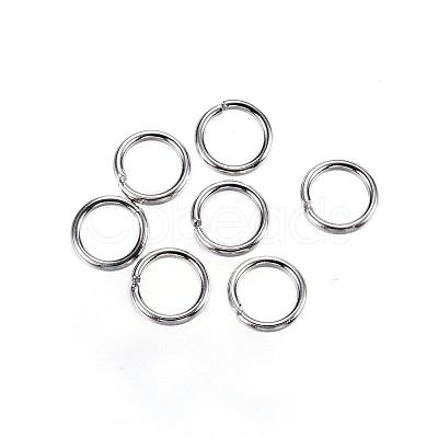 Tarnish Resistant 304 Stainless Steel Open Jump Rings STAS-D448-097P-5.5mm-1