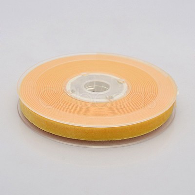 Polyester Velvet Ribbon for Gift Packing and Festival Decoration SRIB-M001-10mm-660-1