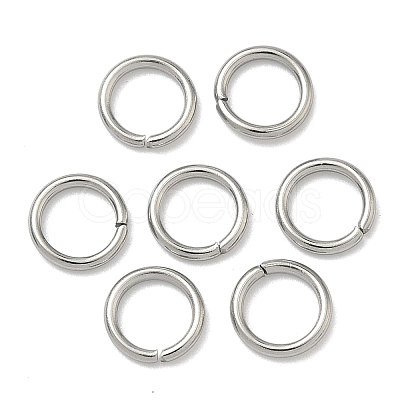 Tarnish Resistant 304 Stainless Steel Open Jump Rings STAS-Q186-02-7x1mm-1