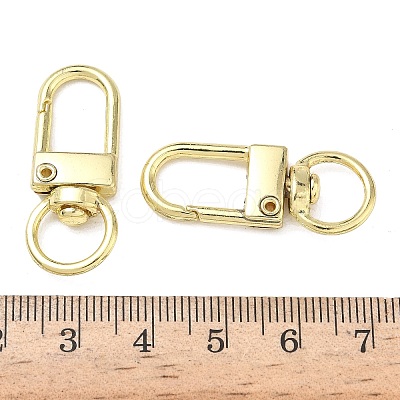 Alloy Swivel Clasps LS-FIND-H056-02G-1