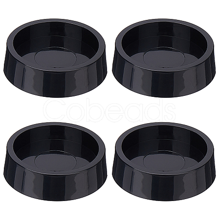 4Pcs Plastic Antislip Furniture Wheel Stopper FIND-GF0005-83-1