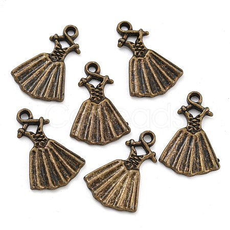 Tibetan Style Alloy Pendants TIBE-T014-32AB-1