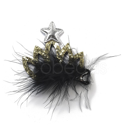 New Year's party Iron Hair Clip OHAR-R102-01Q-1