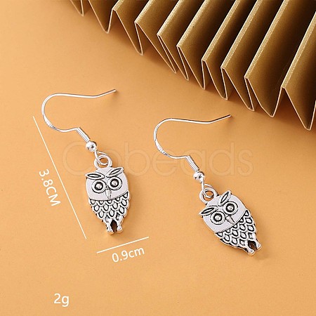 Brass & Alloy Dangle Earrings FS-WG95800-13-1