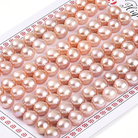 Grade 3A Natural Cultured Freshwater Pearl Beads PEAR-N018-3A-7075C-1