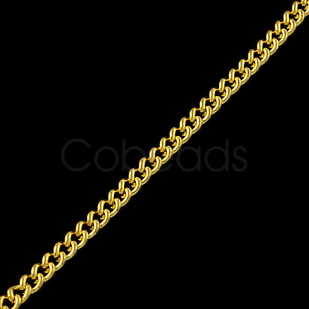 Unwelded Iron Curb Chains CH-R078-11G-1