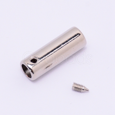 Zinc Alloy End Caps PALLOY-WH0072-42P-1