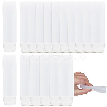 Plastic Portable Refillable Squeeze Bottles for Shampoo Lotion and Shower Gel LS-AJEW-GF0013-51-1
