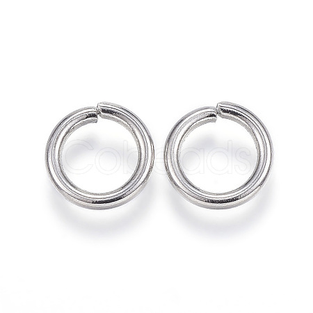 Tarnish Resistant 304 Stainless Steel Open Jump Rings LS-X-STAS-E113-11P-1