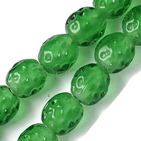 Handmade Lampwork Beads Strands LAMP-Z011-01F-1