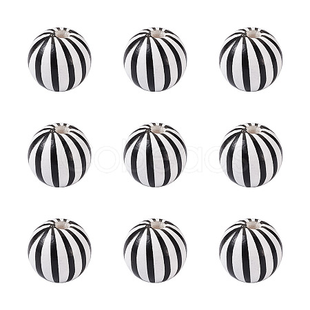 Natural Wooden Beads WOOD-TAC0010-04B-1