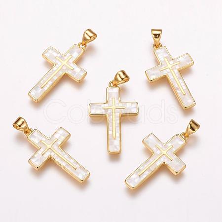 Freshwater Shell Pendants ZIRC-F057-05A-1