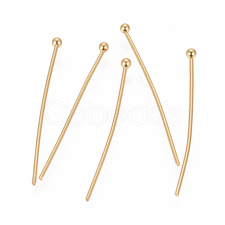 304 Stainless Steel Ball Head Pins X-STAS-F227-04-G-1