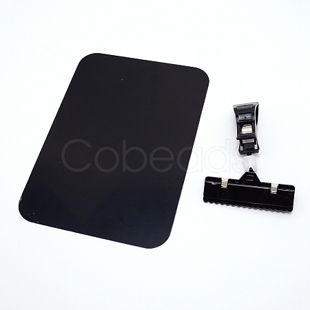 Erasable PVC Food Label Display Chalkboard Clip ODIS-OC0001-08A-1