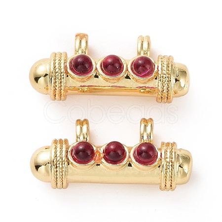 Brass Micro Pave Cubic Zirconia Pendants FIND-A012-01G-E-1