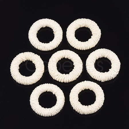Handmade Woven Linking Rings WOVE-T006-125A-1