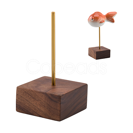1Pc Wood Action Figure Display Pedestals ODIS-FG0002-19A-1