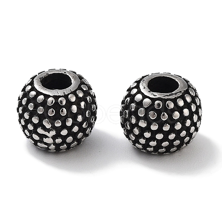 304 Stainless Steel Beads Hand Polished STAS-M057-20AS-1