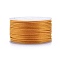 Polyester Braided Cords, for Jewelry Making Beading Crafting, Dark Orange, 2mm, about 21.87 yards(20m)/roll