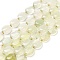 Natural New Jade Beads Strands, with Seed Beads, Oval, 13.5~14.5x10~10.5x4.5~5mm, Hole: 1mm, about 24pcs/strand, 15.24''(38.7cm)