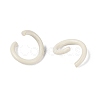 Spray Painted Iron Open Jump Rings IFIN-T017-04B-30-3