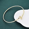 Alloy Arm Cuff Bangles Girl Women AJEW-A063-02G-2