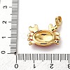 Brass Enamel Pendants KK-K305-04G-4