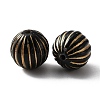 Plating Acrylic Beads KY-WH0046-04I-1