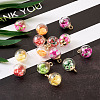 Transparent Glass Globe Pendants GLAA-TA0001-07-3