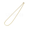Ion Plating(IP) 304 Stainless Steel Herringbone Chain Necklace for Men Women X-NJEW-E076-04B-G-1
