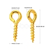 Iron Screw Eye Pin Peg Bails E562Y-G-2