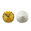 Pointed Back Glass Rhinestone Cabochons RGLA-T086-6mm-22-2