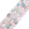 Natural Morganite Beads Strands X-G-O186-B-03-4