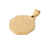 Stainless Steel Pendants STAS-S121-02G-2