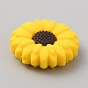 Daisy Silicone Beads LS-SIL-WH0001-60B-02-2