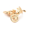 Journey Theme Brass Pendants KK-K301-01C-G-2