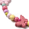 Maple Wood & Acrylic Jewelry Set SJEW-C003-02W-3