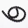 Natural Rainbow Obsidian Beads Strands G-D838-8mm-04-2