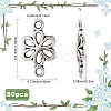 80Pcs Tibetan Style Alloy Connector Charms FIND-YW0008-29-3