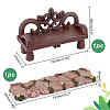Resin Mini Chairs AJEW-WH0258-181-2