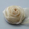 Cloth Rose Ribbon Chokers FIND-TAC0011-76A-2