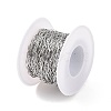 Tarnish Resistant 304 Stainless Steel Cable Chains CHS-C002-03P-06-2