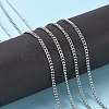 Tarnish Resistant 304 Stainless Steel Curb Chains CHS-R008-05-2